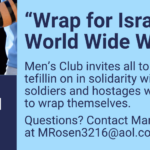 "Wrap for Israel" during the World Wide Wrap